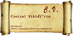 Czeizel Viktória névjegykártya