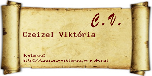 Czeizel Viktória névjegykártya